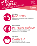 Mesures t’atenció al públic