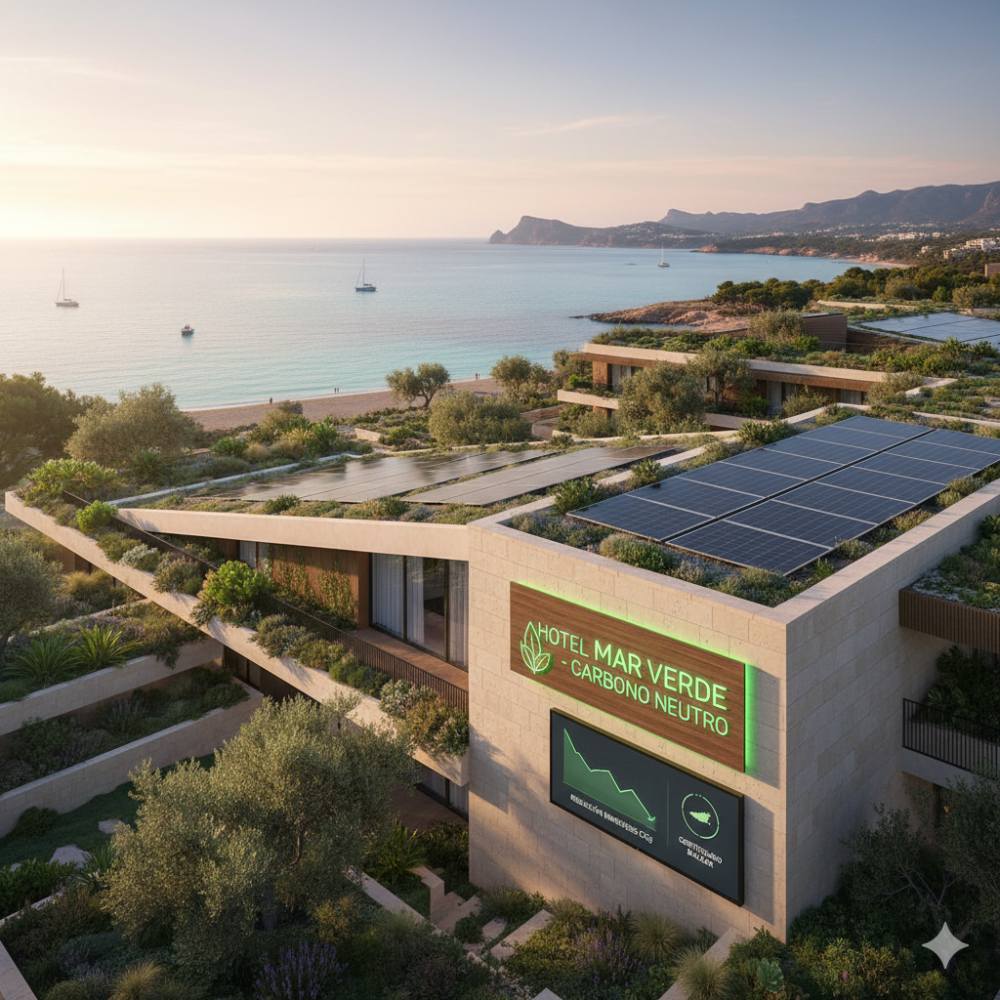 Cálculo Huella Carbono y Plan Economía Circular (PEC) para Hoteles en Baleares.