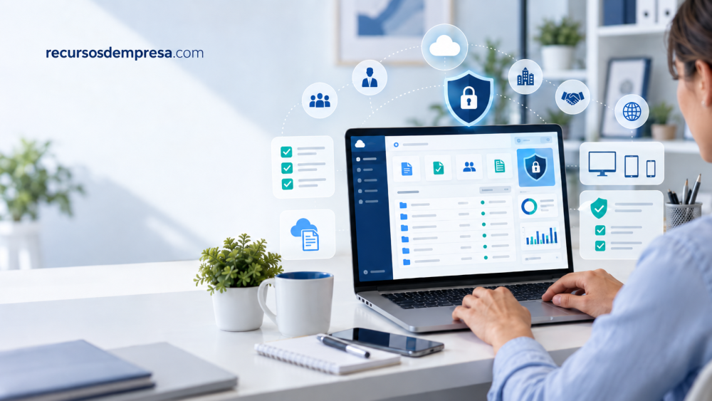 Protección de datos online para pymes y autónomos mediante plataforma digital de gestión RGPD